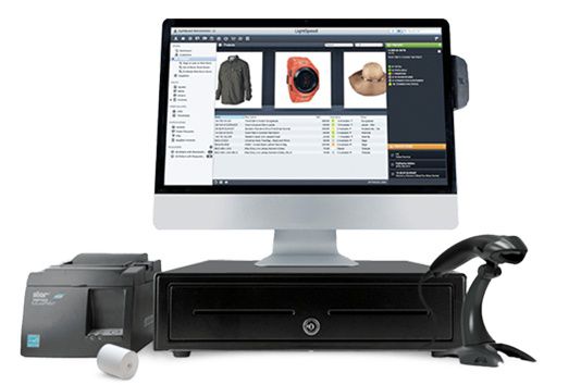 POS system for apparel